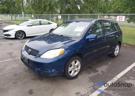 2004 Toyota Corolla Matrix Xr из США, поврежденный, VIN 2T1KR32E64C253635